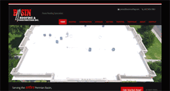 Desktop Screenshot of basinroofing.com